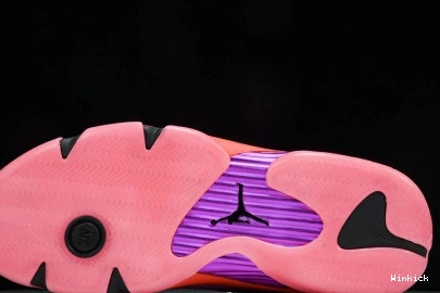 RETRO JORDAN 14 SHOCKING DH4121-600 (W) LOW PINK 0802